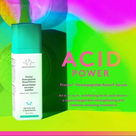 🆕 Drunk Elephant Protini Powerpeptide Resurfacing Serum • Full Size, New In Box - Picture 9 of 15